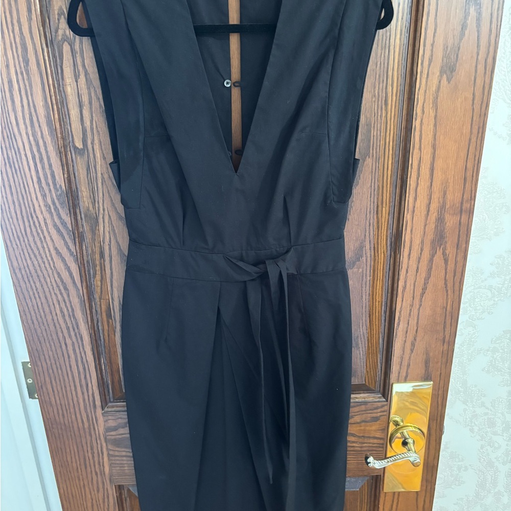 Babaton Black Backless Dress